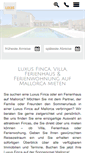 Mobile Screenshot of luxus-feriendomizile.de